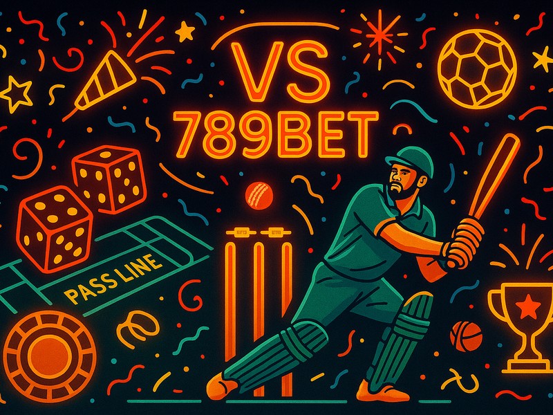 A detailed view of a craps table with dice, highlighting the numbers for technical analysis.
